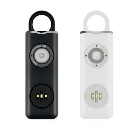 Personal Safety Alarm Keychain with LED Lights Practical Siren 130dB Emergency-Safety Siren for Women Men