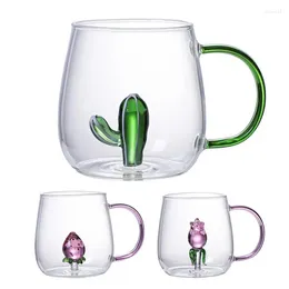 Wine Glasses Crystal Cups Glass 3D Drinking Cup Clear Multipurpose Coffee Mugs Tea Wish Unique Gift