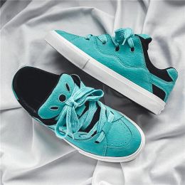 2023 Spring Blue Skateboard Shoes Men Women Size 44 Classic Low Flat Skate Sneakers Light Comfortable Training Shoes Zapatillas