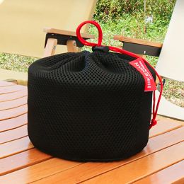 Tools Outdoor Set Pot Storage Bag Kit Camping Cooker Stove Tableware Anticollision Thickening Protective Bag Camp Supplies Mesh Pouch