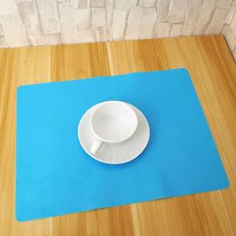 Table Mats 40x30cm Silicone Children'S Meal Mat Kneading Pad Cutting Board Anti Slip Baking Tool High-Temperature Resistant Oven