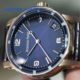 Fancy AP Wrist Watch CODE 11.59 Series 41mm Automatic Mechanical Fashion Casual Mens Swiss Famous Watch 15210OR.OO.A028CR.01 Smoked Purple
