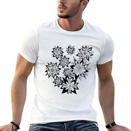 Men's Polos Tribal Flowers T-Shirt Cute Tops Sweat Shirts Funny T Shirt Mens