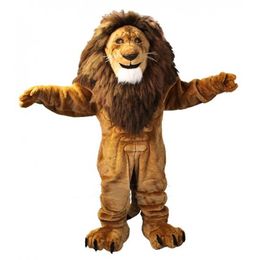 Halloween Adult Lion Mascot Costume Fursuit Halloween Suit Costumes for Large-scale Stage Events Best quality