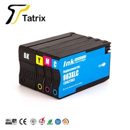 Tatrix for Hp 963XL 967XL 963 967 XL For HP963 Remanufactured Colour Inkjet Ink Cartridge for HP OfficeJet Pro 9010 9015 Printer