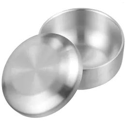 Bowls Soup Bowl Lid Household Compact Steam Cover Home Metal Rice Multi-function Stainless Steel Kitchen Child