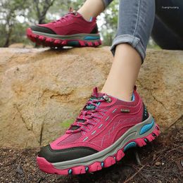 Casual Shoes Breathable Hiking Women Durable Trekking Climbing Outdoor Camping Sport Non-Slip Unisex Sneakers