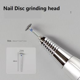 Nail Polishing removal Head Diamond Electric Nail Drill Bit disc grinding burr T Mills Grinder Cuticle Cutter Art Tools