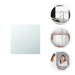 Wall Stickers 6pcs Mirror Adhesive Decals DIY Home Decorations