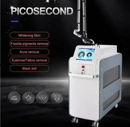 Powerful pico tattoo removal laser Skin Tendering Pigment Remove Picosecond Spot Colourful Tattoo freckle Removal 532nm 755 1064nm carbon doll Beauty machine