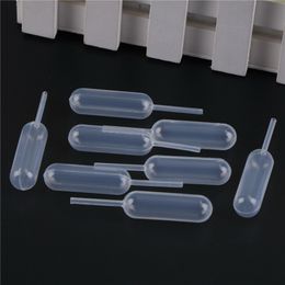 New 100pcs 4ml Disposable Pipettes Plastic Squeeze Transfer Pipettes For Strawberry Cupcake Ice Cream Chocolate Dropper For Lab