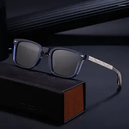 Sunglasses DOISYER Vintage Classic Retro Steampunk Men Square Driving Women Luxury Polarised Glasses