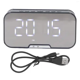 Wall Clocks Digital Alarm Clock Bluetooth Speaker Learning Function Mirror For Offices Bedrooms