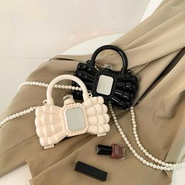 Evening Bags Bow Shape Creative Personality Small Crossbody Bag For Women 2024 Fashion Chain Messenger Portable Mini Lipstick