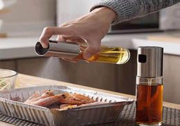 Kitchen Oil Sprayer Pot Stainless Steel Olive Mister Oil Spray Pump Fine Bottle Cooking Roast Bake Oil Bottle Tools For Pasta 1755161492