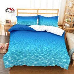 Bedding Sets 3D Printing Ocean Sea Wave Duvet Cover Set For Adult Kids Bed Comforter 10 Sizes