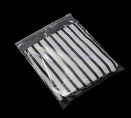 Frosted Biodegradable Pe Clear Plastic Clothes Tshirts Garment Packaging Slider Zipper Zip Lock Bag3521138