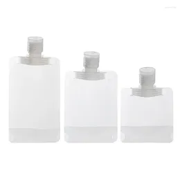 Storage Bottles 5PCS/set 30/50/100ml Plastic Refillable Bottle Squeeze Lotion Travel Portable Container Cosmetic Tool Empty