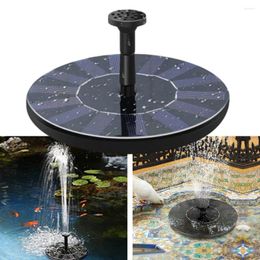 Garden Decorations Solar Floating Water Fountain Bird Bath Pump Pond Decoration Powered For Panel