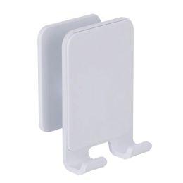 Wall Phone Stand for Restroom Portable Mobile Phone Holder Wall Shelf Desktop Stand Fixed Holder Multiangle Adjustment Watch TV