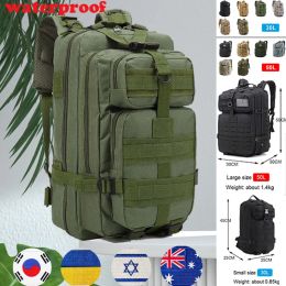 Bags 30L/50L Large Capacity Climbing Rucksack Camouflage Hiking Bag Rucksack Camping Bag for Men Hiking Supplies Sports Trekking