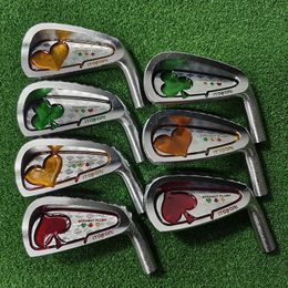 Golf Irons Set ITOBORI poker Soft Iron Forged Clubs 7pcs 456789P Graphite or Steel Shaft 240326