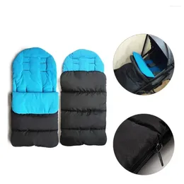 Stroller Parts Baby Thick Cushion Universal Footmuff Cover For Soft Warm Windproof Born Sleeping Bag Blanket Cosy Toes Buggy Seat