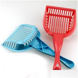 Cat Grooming Baojie/Baojie Sand Shovel Plastic Large Pet Cleaning And Products Wholesale Drop Delivery Home Garden Supplies Dhwc7