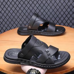 Slippers Men Sandals Summer Cushion Beach Holiday Male Casual Sport Sandalias 2024 Outdoor Retro