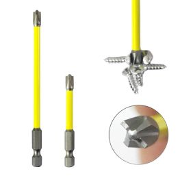 65mm 110mm Magnetic Special Screwdriver Bit Anti-skid Slotted Cross Screwdriver Bit For Electrician FPH2 Removal Tool Accessory