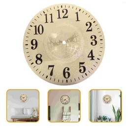 Clocks Accessories Clock Dial DIY Material Standing Clock/grandfather Plate For Pvc Round Replacement