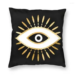 Pillow 45 45CM Evil Eye Black Art Cover Mystery Spirit Pillowcase Sofa Car Home Decor