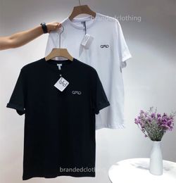new style mens t shirt brand Clothing tshirt women designer loeweee shirt Unisex Luxury Homme Tops Tees pure cotton embroidery Shirt femme man Loose Short Sleeve 4xl