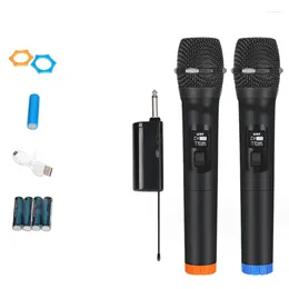 Microphones Wireless Microphone Handheld For Home Party Speaker Singing 1 Set