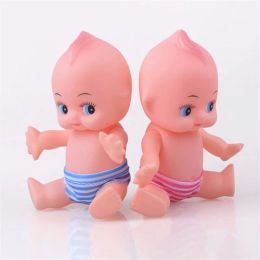1Pc Soft Silicone Rubber Squeezing Sound Baby Bath Beach Vocal Toys Kids Playing Water Games Boys Girls for Doll Toys Gif
