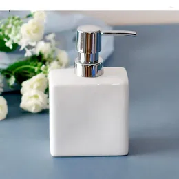 Liquid Soap Dispenser 1pc Ceramics Portable Restroom Hand Bottle Container Sanitizer Bottles Bathroom Accessories