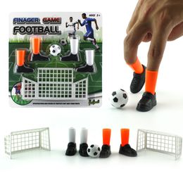 Finger Football Game Sets with Two Goals Funny Family Party Finger Soccer Match Toy for Fans Club Party Gifts for Kid Table Game