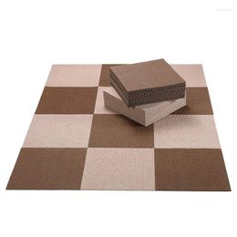Carpets Adhesive Free Self Suction Splicing Carpet Floor Mat Home Living Room Bedroom Bathroom Stairs Non-slip Waterproof Oil Proof