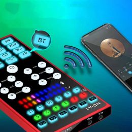 1pc Voice Changer Professional Phone Sound Cards Live Sound Audio Mixer easy to operate and has a simple way of use daily life.