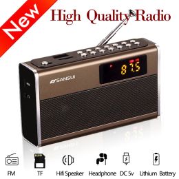 Radio High Quality Retro Mini FM Radio Portable Radio Receiver With Builtin Speaker Band Gift For The Elderly