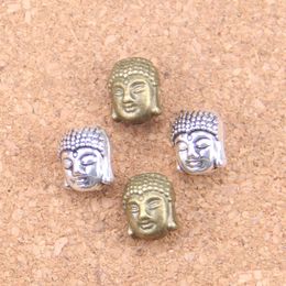 Charms 55Pcs Antique Sier Bronze Plated Buddha Head Pendant Diy Necklace Bracelet Bangle Findings 11X9X7Mm Drop Delivery Jewellery Compo Dhkf6