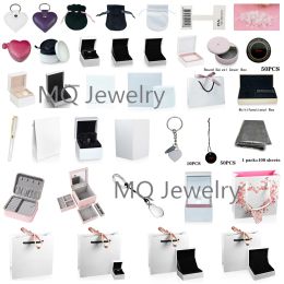 Bracelets High Quality Jewelry Box Gift Bag for Bracelet Necklace Ring Earring Charm with Original Engraving Free Shipping