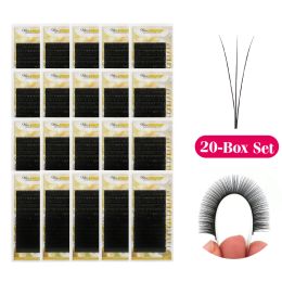 Kits Misslamode All Size 16rows/tray Mix Individual Mink Eyelashes Extension Volume Soft Eyelashes Extension Supplies