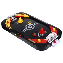 1Pc Table Ice Hockey Mini Table Games Hockey Competition for Two Educational Plaything Black Air 240328