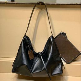 10A genuine leather tote women handbag underarm hobo bag lvse purese designer tote bag carryall dark shopping bags large capacity shoulder diagonal crossbody Bag