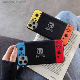 Cell Phone Cases The game console protective cover is suitable for Apple 13promax mobile phone case 8 / 11 / xsmaxxr soft stereo T240402