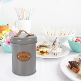 Storage Bottles Container For Sugar Tea Jar Food Containers With Lids Handheld Canister