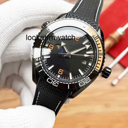 Mens watch RLX Arrivel Designer Watches Styles New Luxury Watch Mens Orange Black Ceramic Watches Automatic Movement Strap Waterproof