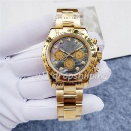 Drop-Stainless steel Mens Mechanical Watch Shell Face 40mm Diamond Watches Rubber Strap Fashion Casual Wristwatch292D218T