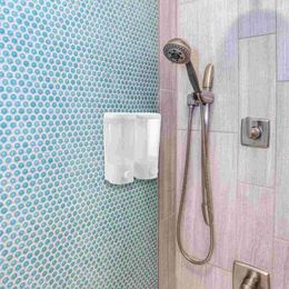 Liquid Soap Dispenser Wall Mounted Shampoo Conditioner Body Wash Bottle Dye Shower Press Hair